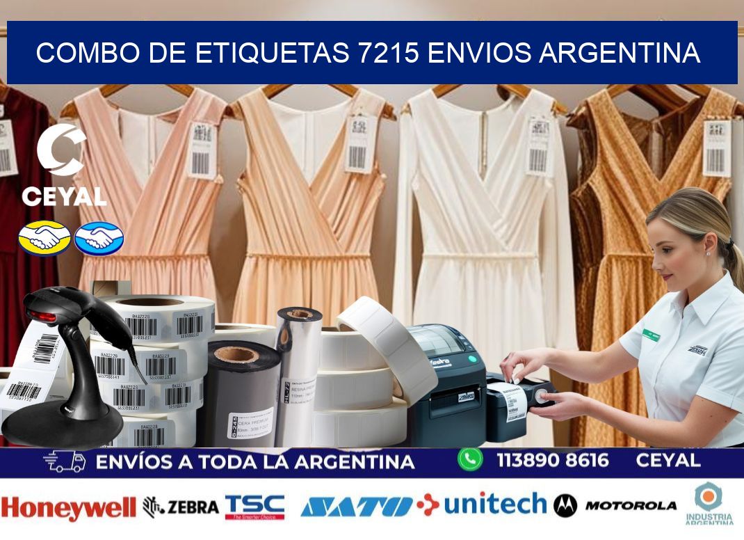 Combo de etiquetas 7215 ENVIOS ARGENTINA