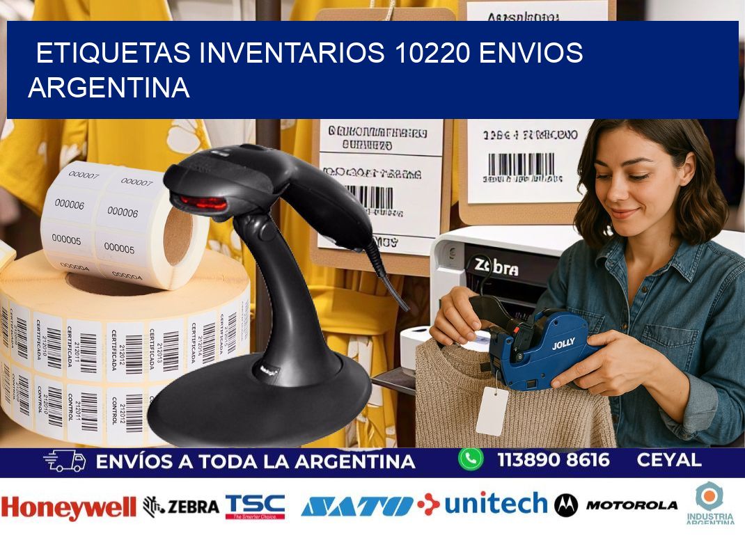 etiquetas inventarios 10220 ENVIOS ARGENTINA