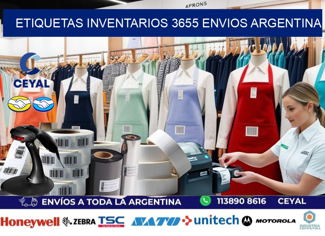 etiquetas inventarios 3655 ENVIOS ARGENTINA