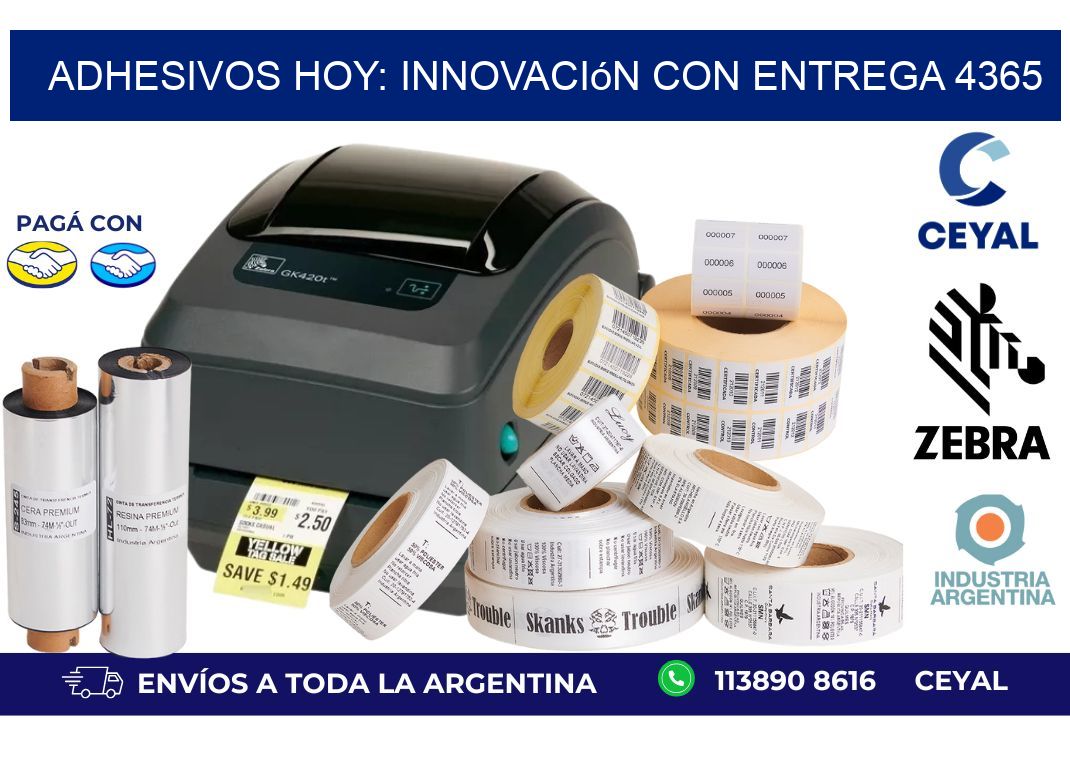 Adhesivos Hoy: Innovación con Entrega 4365