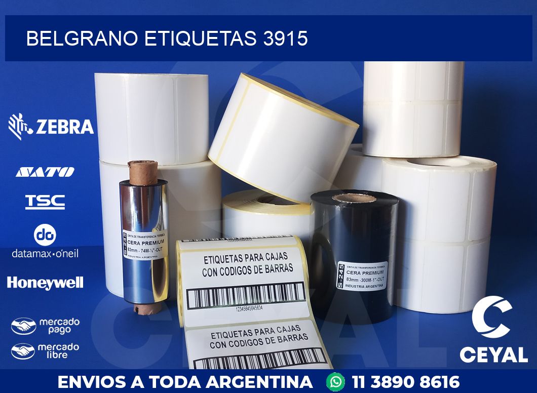 Belgrano etiquetas 3915