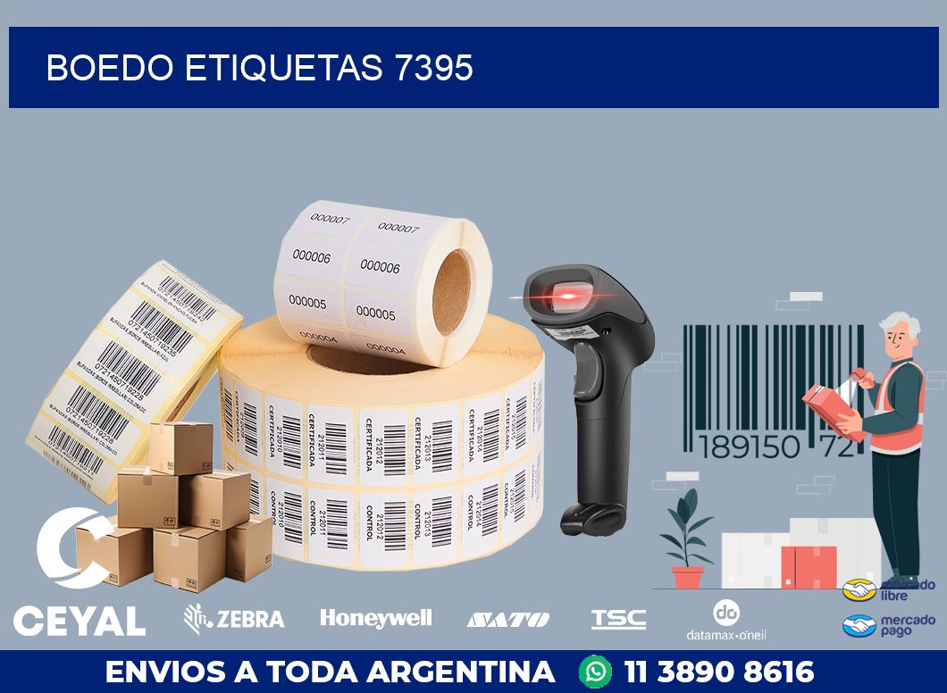 Boedo etiquetas 7395