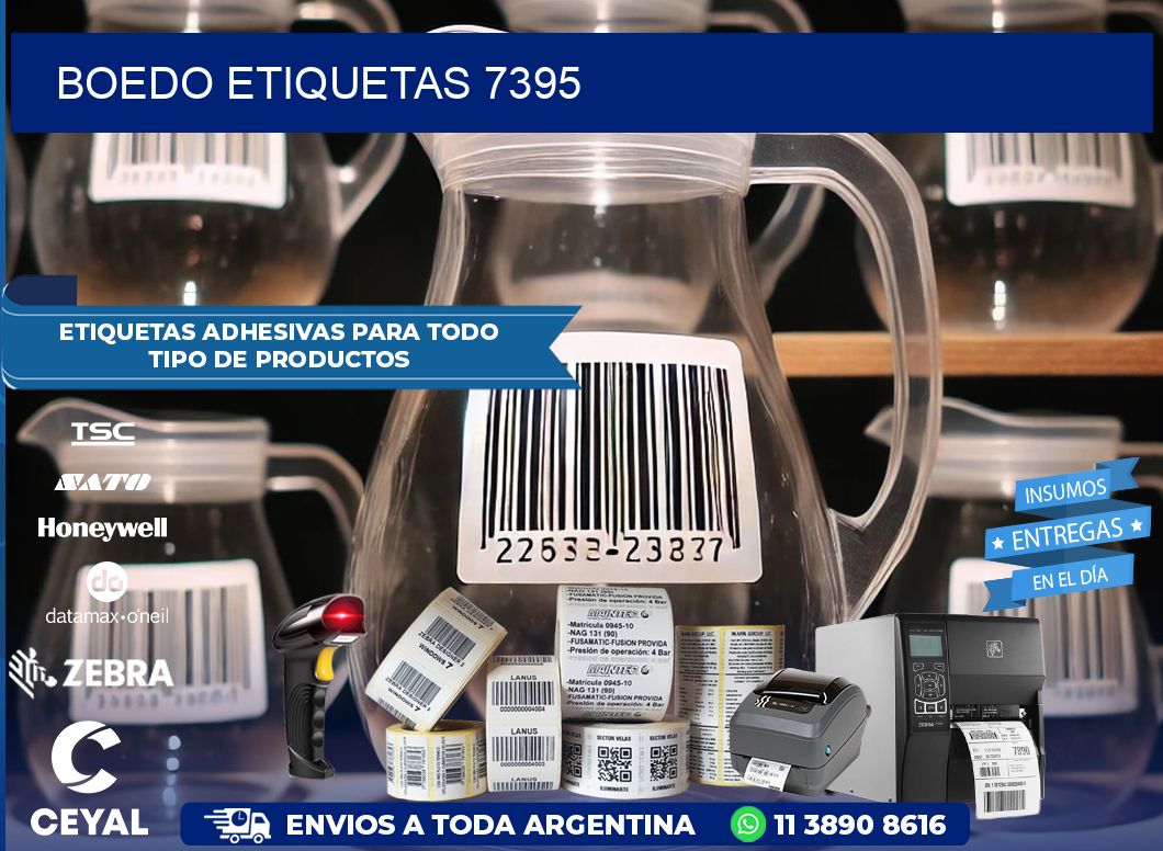 Boedo etiquetas 7395