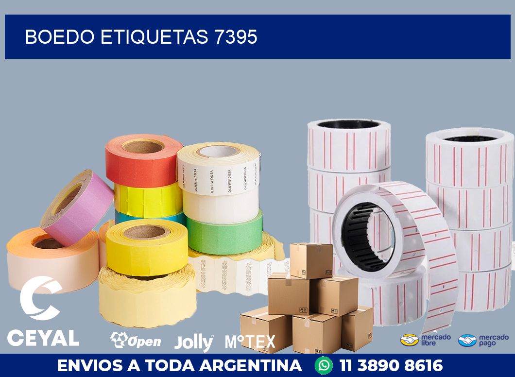 Boedo etiquetas 7395