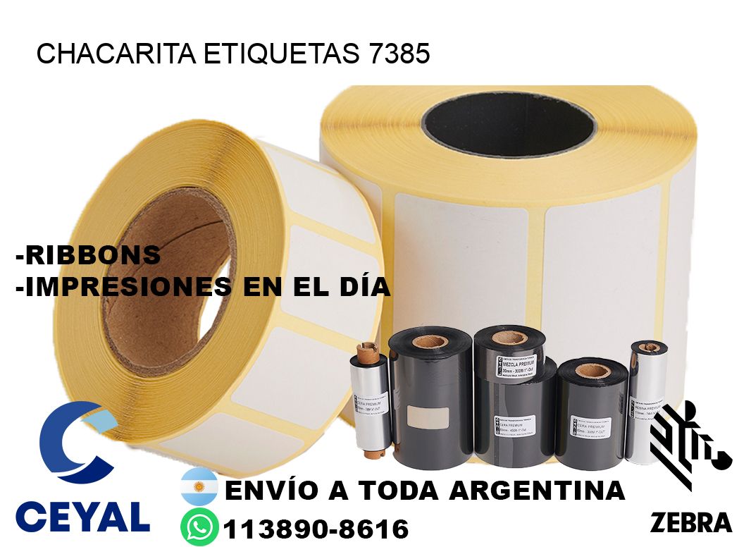 Chacarita etiquetas 7385