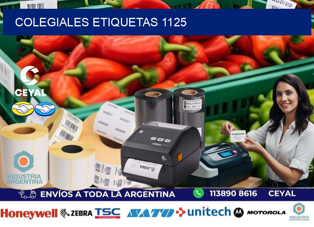 Colegiales etiquetas 1125