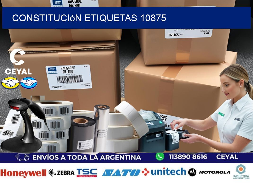 Constitución etiquetas 10875