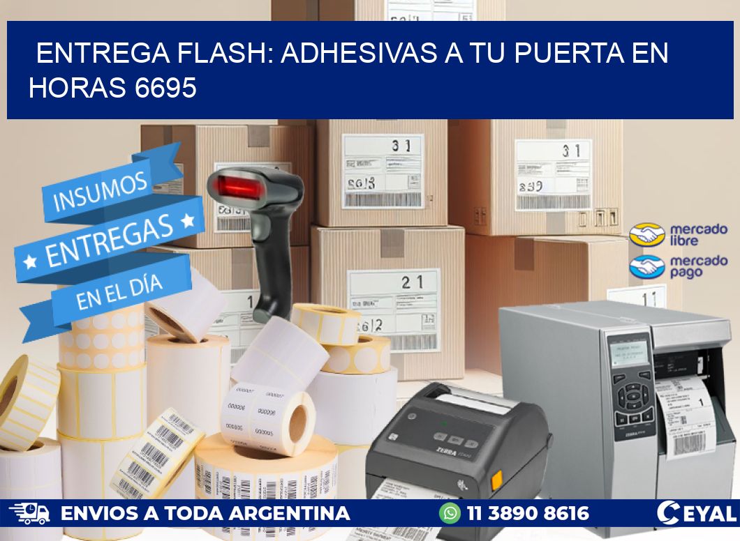 Entrega Flash: Adhesivas A Tu Puerta en Horas 6695