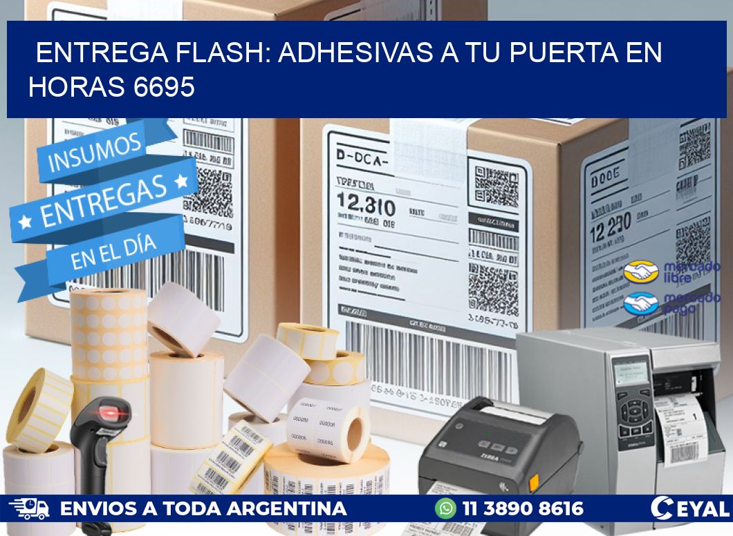 Entrega Flash: Adhesivas A Tu Puerta en Horas 6695
