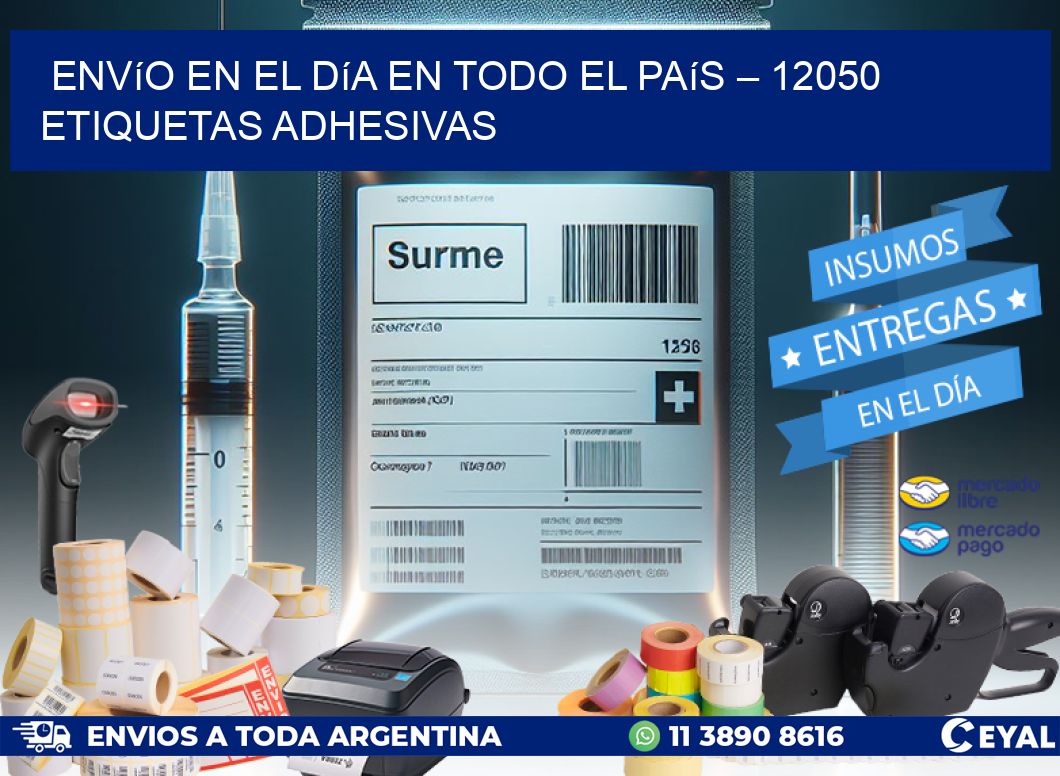 Envío en el Día en Todo el País – 12050 Etiquetas Adhesivas