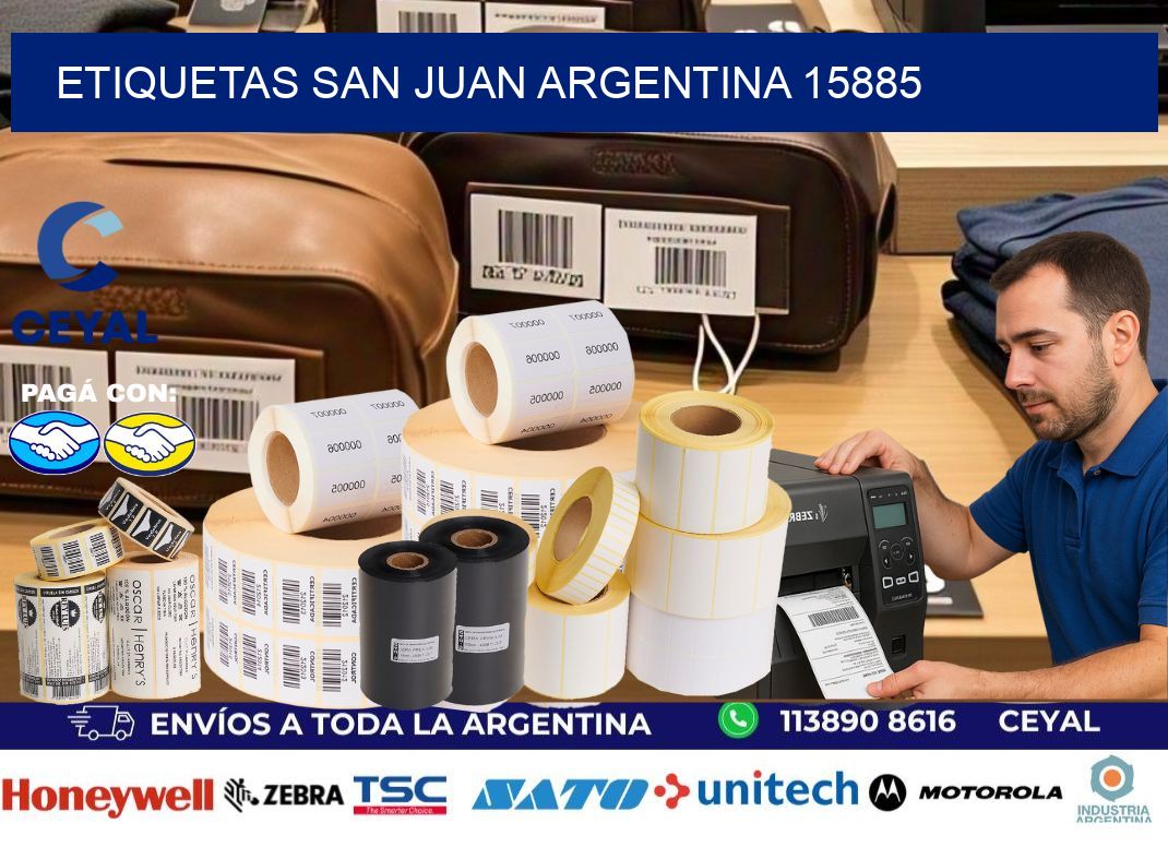 Etiquetas San Juan Argentina 15885