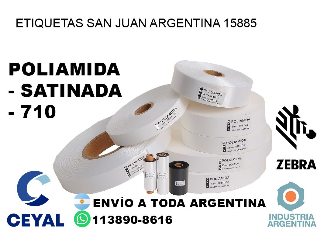 Etiquetas San Juan Argentina 15885