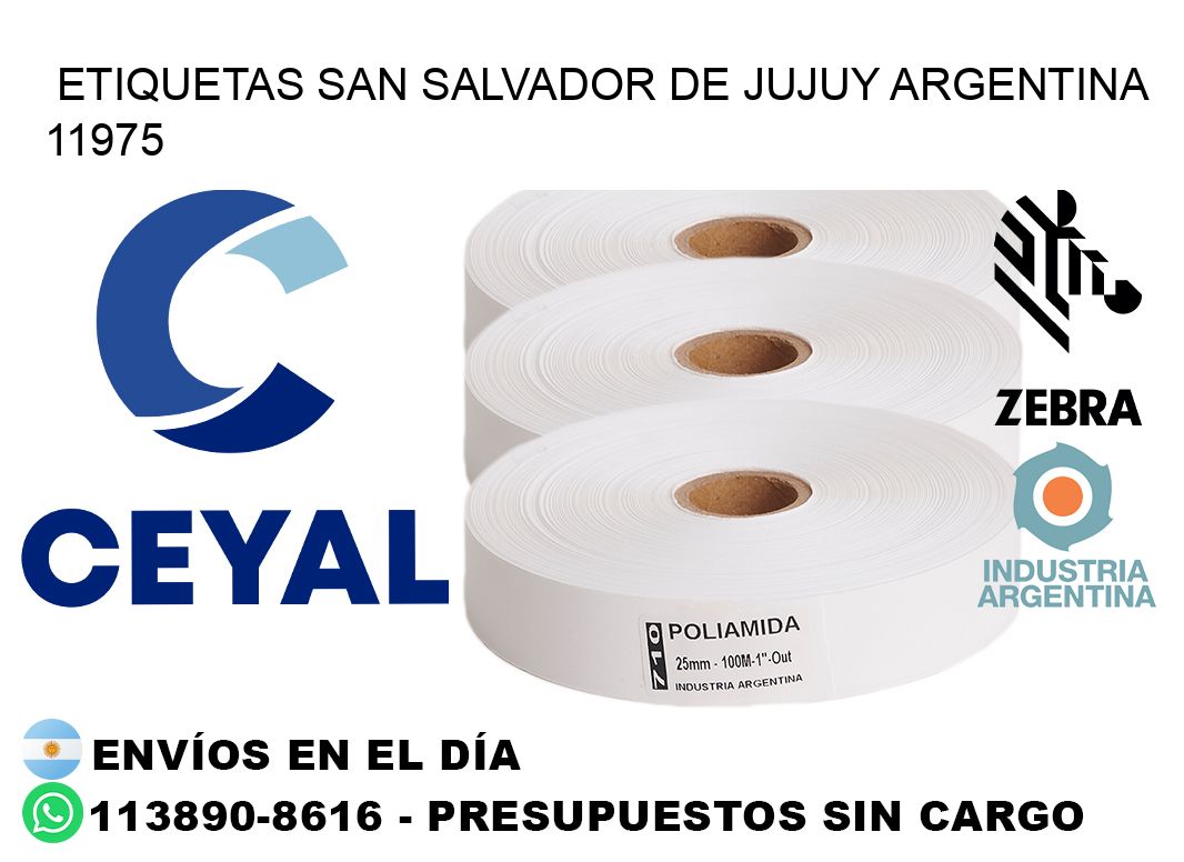 Etiquetas San Salvador de Jujuy Argentina 11975