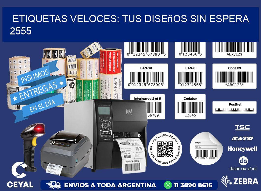 Etiquetas Veloces: Tus Diseños sin Espera 2555