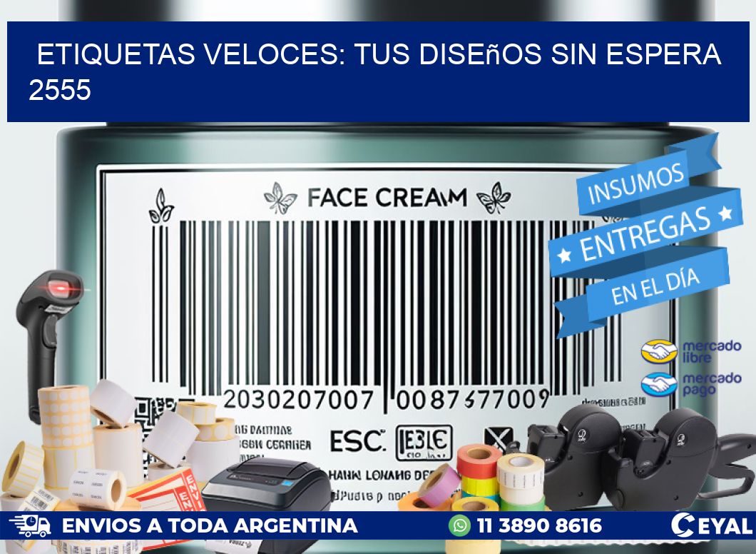 Etiquetas Veloces: Tus Diseños sin Espera 2555
