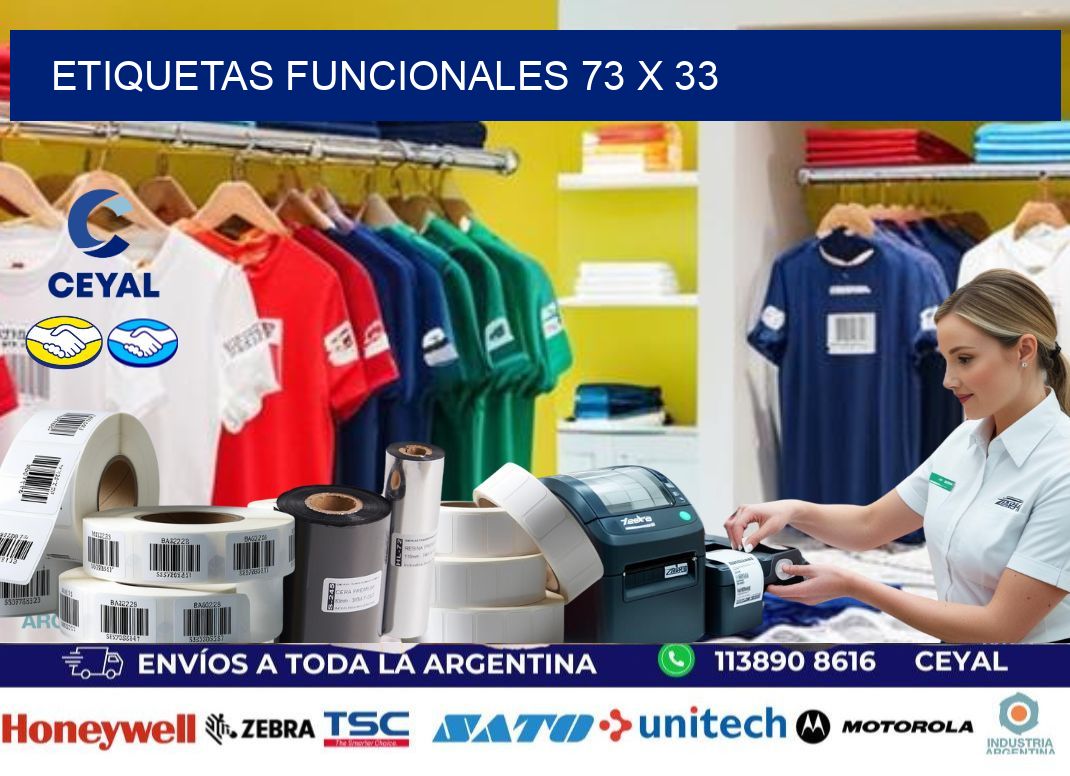 Etiquetas funcionales 73 x 33