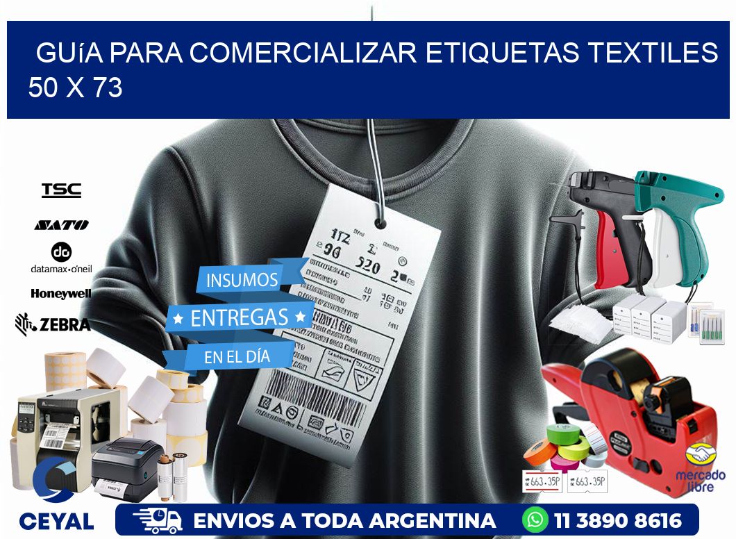 Guía para Comercializar Etiquetas Textiles 50 x 73