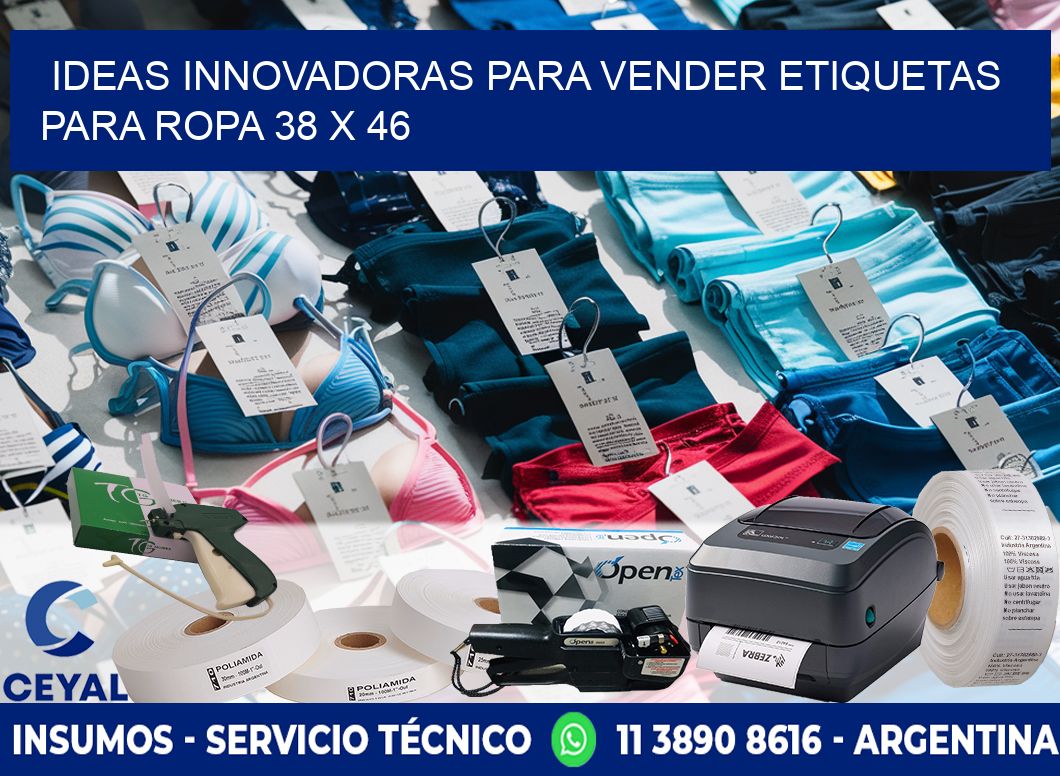 Ideas Innovadoras para Vender Etiquetas para Ropa 38 x 46