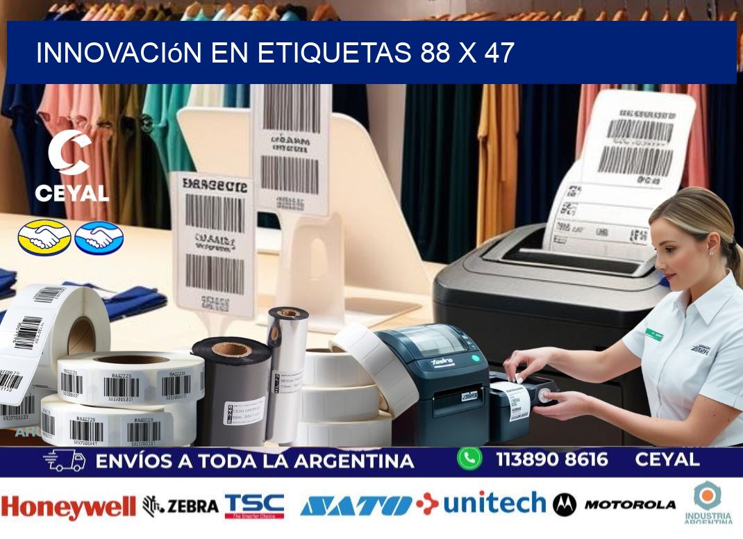 Innovación en etiquetas 88 x 47