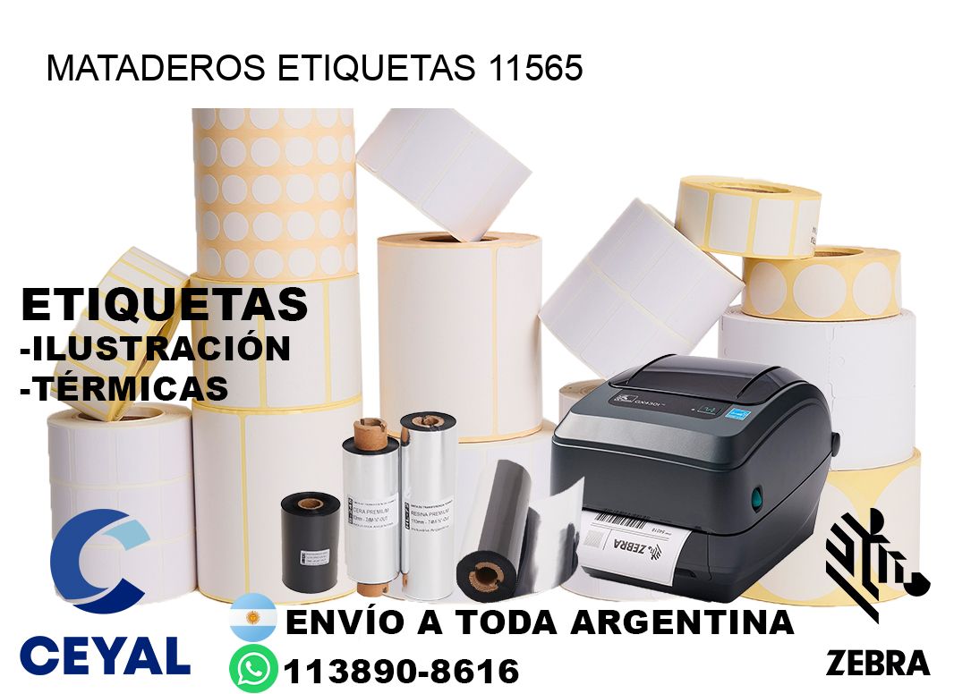 Mataderos etiquetas 11565
