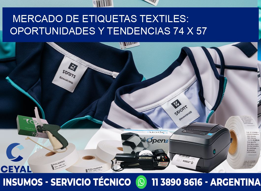 Mercado de Etiquetas Textiles: Oportunidades y Tendencias 74 x 57