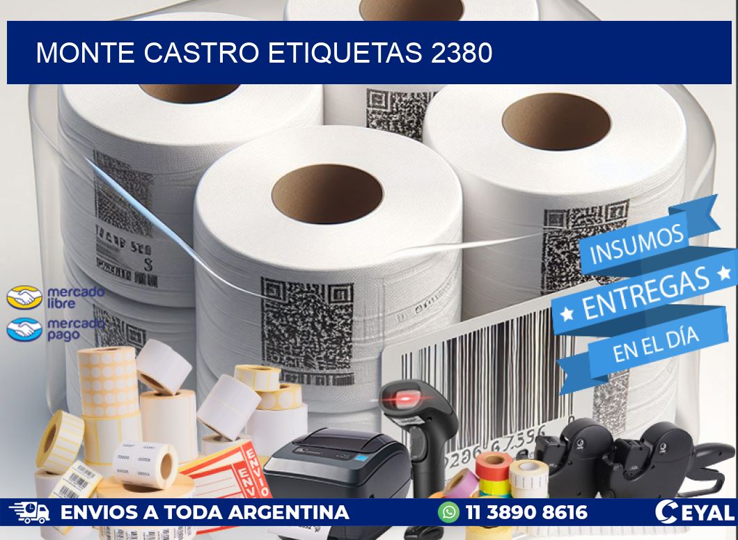 Monte Castro etiquetas 2380