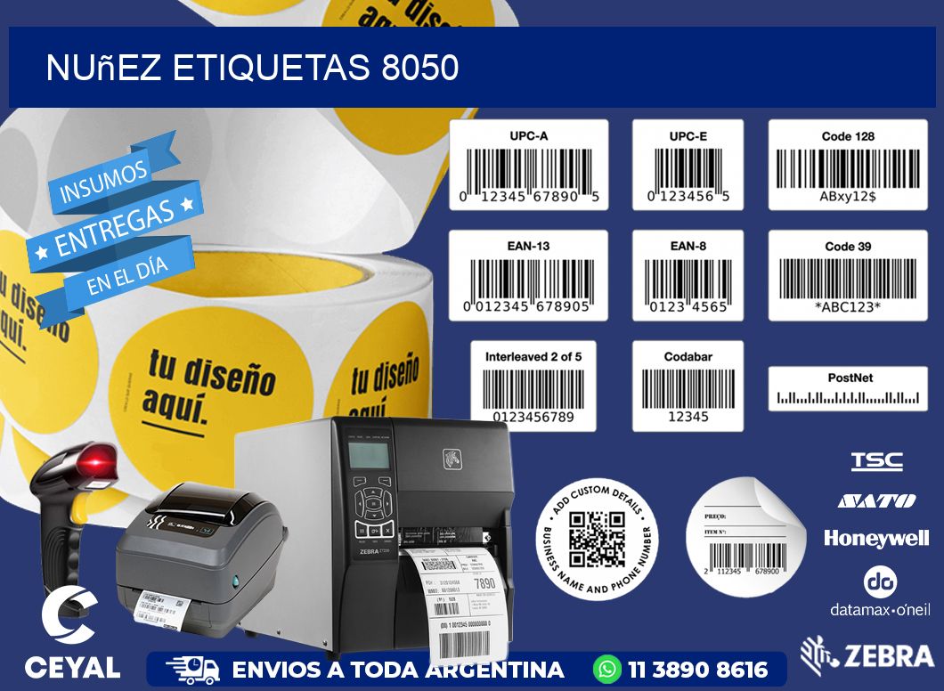 Nuñez etiquetas 8050