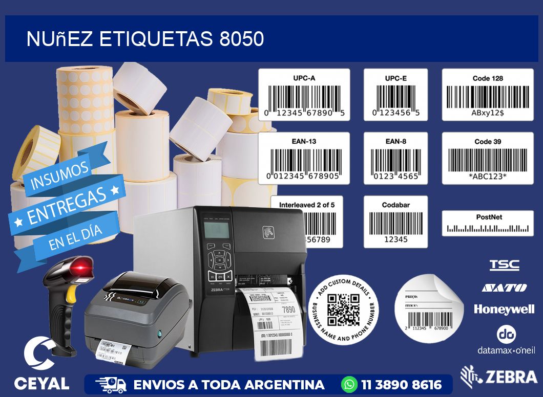 Nuñez etiquetas 8050