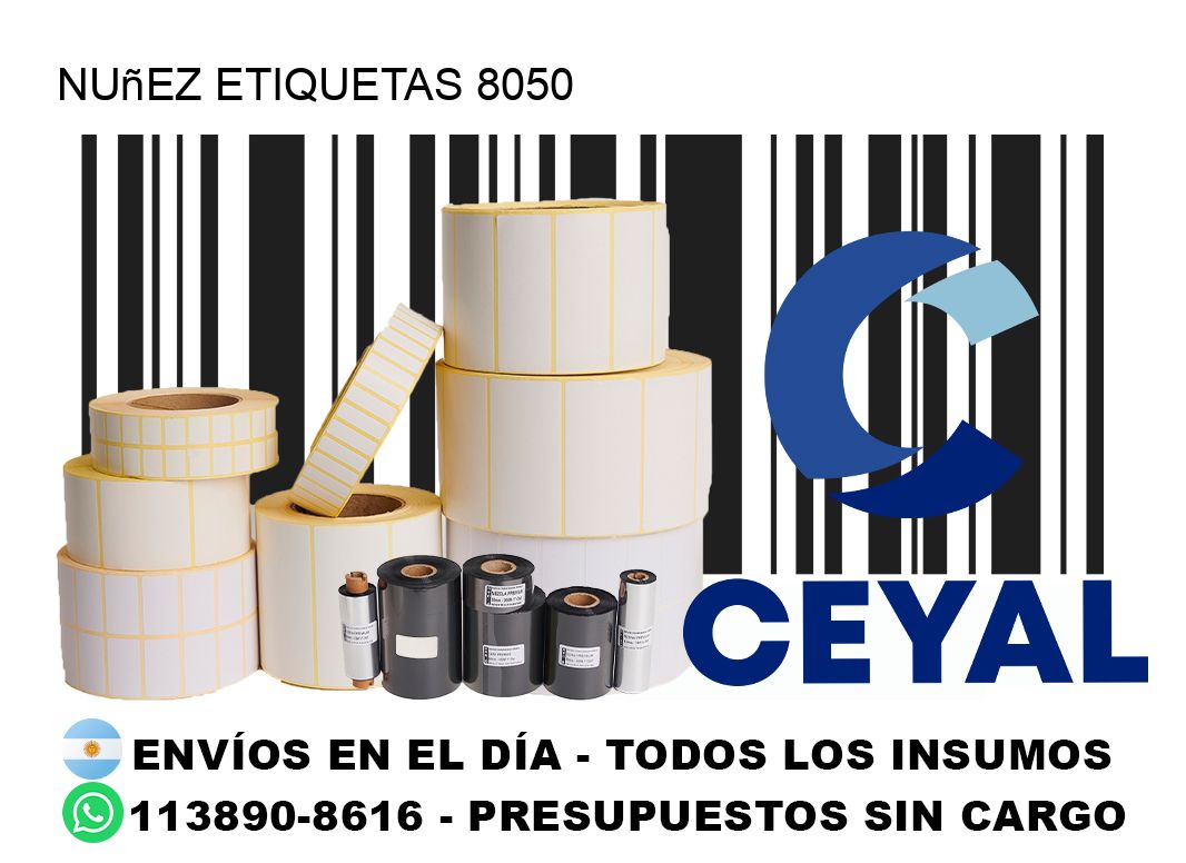 Nuñez etiquetas 8050