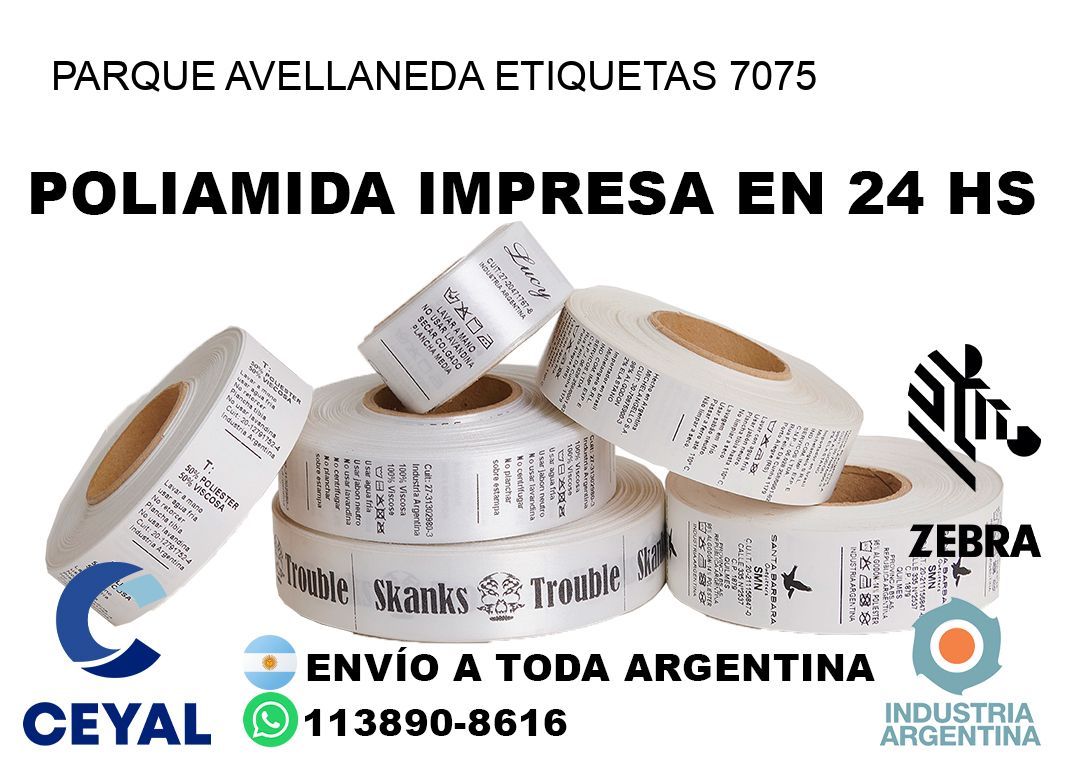 Parque Avellaneda etiquetas 7075