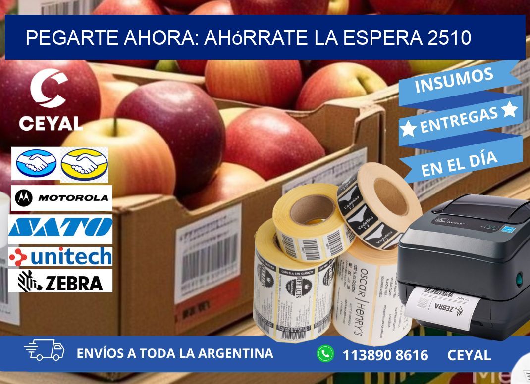 PegArte Ahora: Ahórrate la Espera 2510