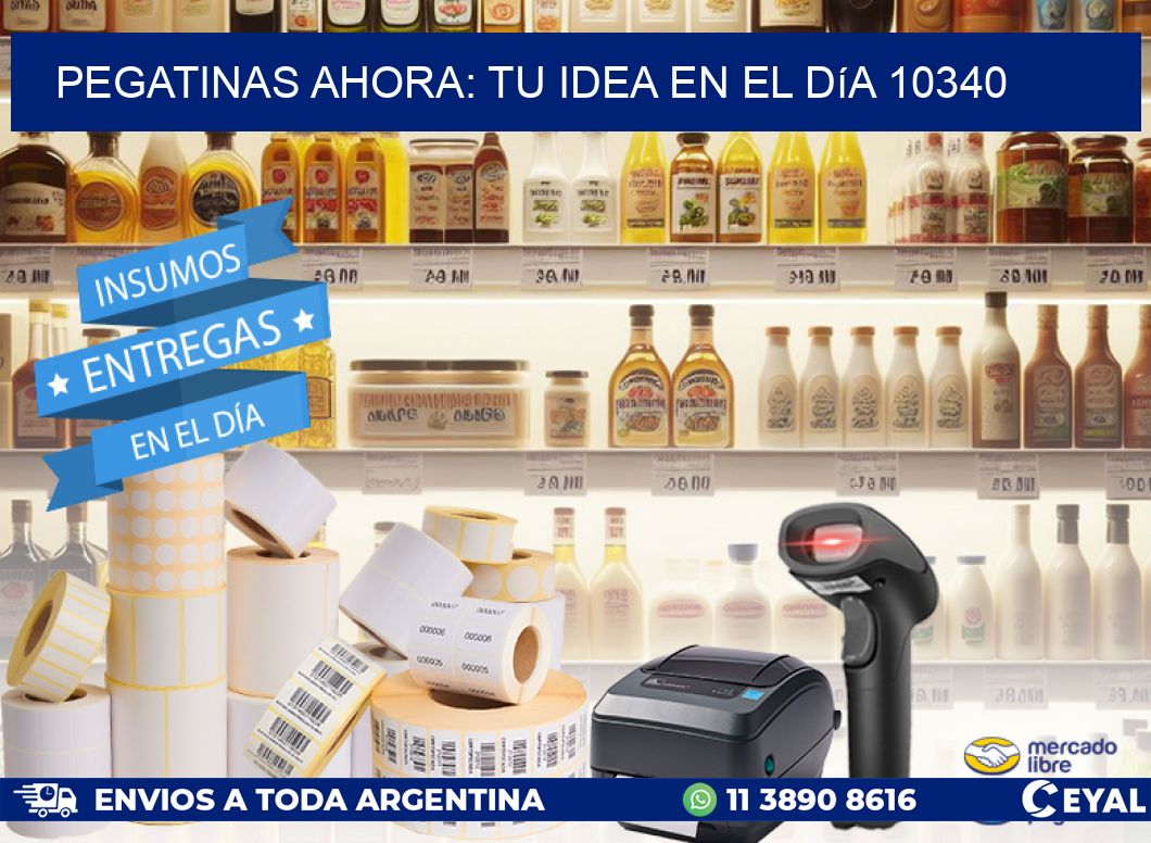 Pegatinas Ahora: Tu Idea en el Día 10340
