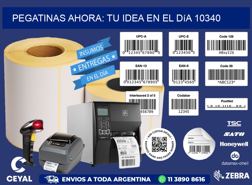 Pegatinas Ahora: Tu Idea en el Día 10340