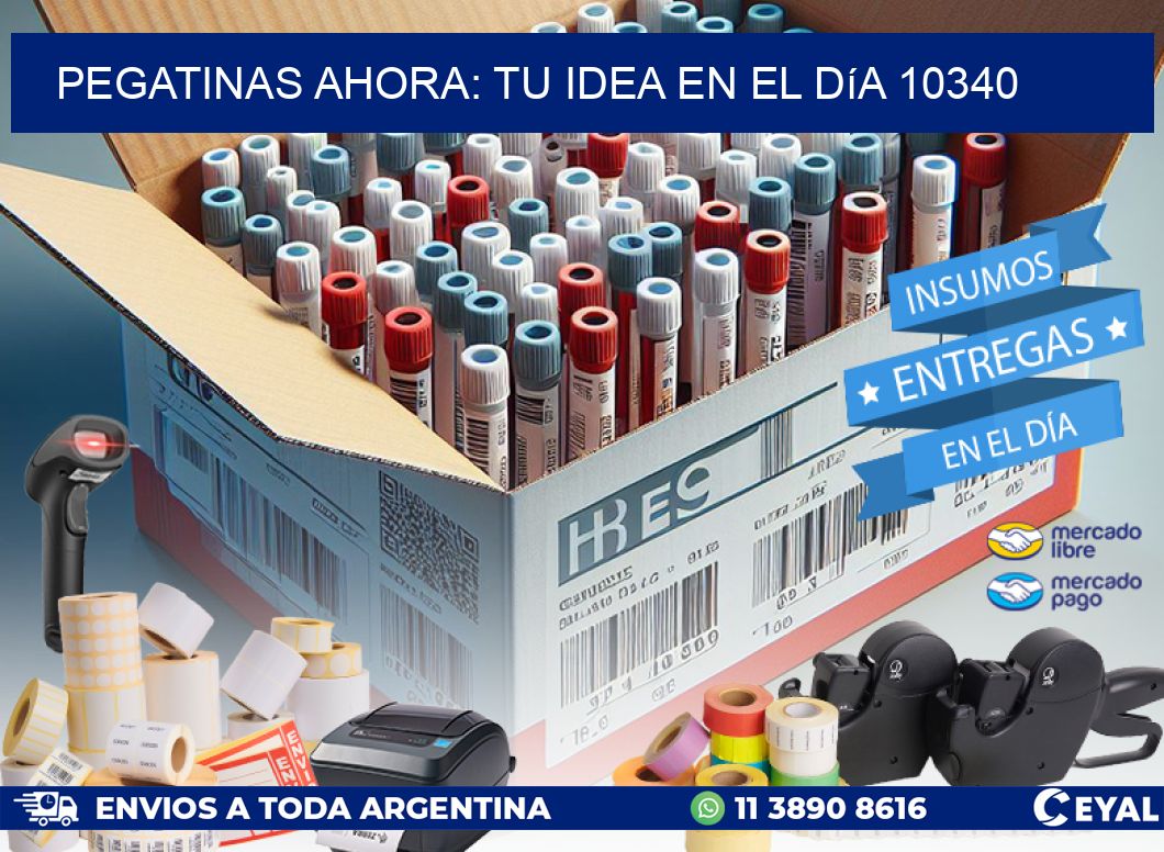 Pegatinas Ahora: Tu Idea en el Día 10340