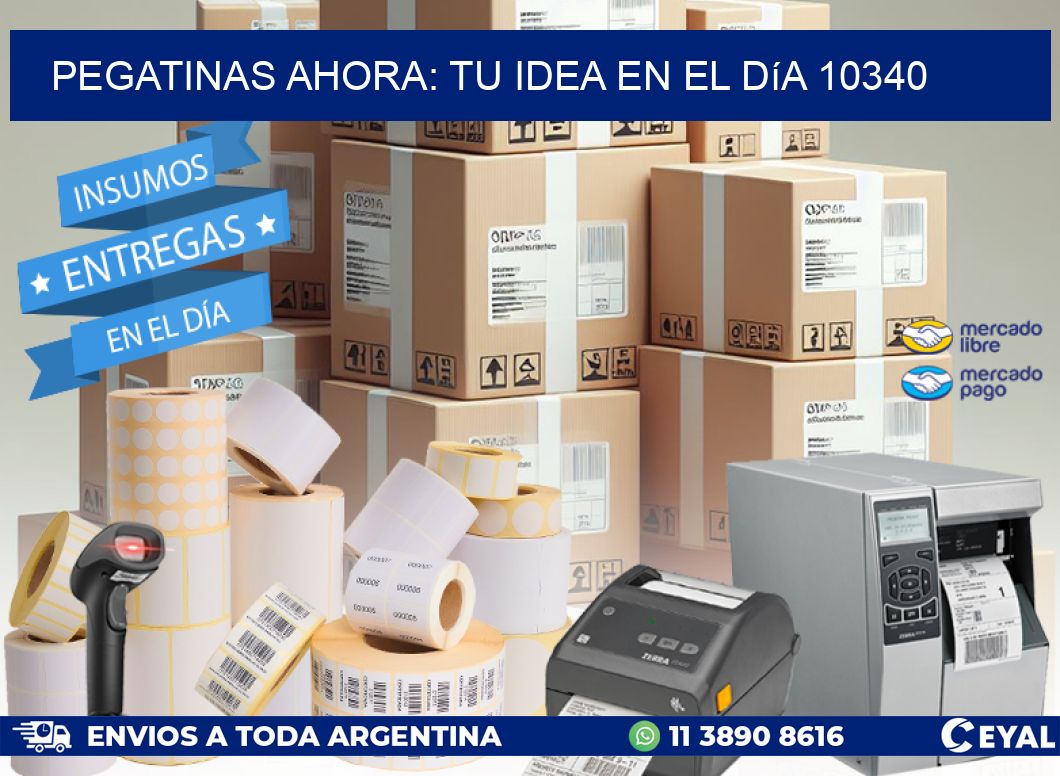Pegatinas Ahora: Tu Idea en el Día 10340