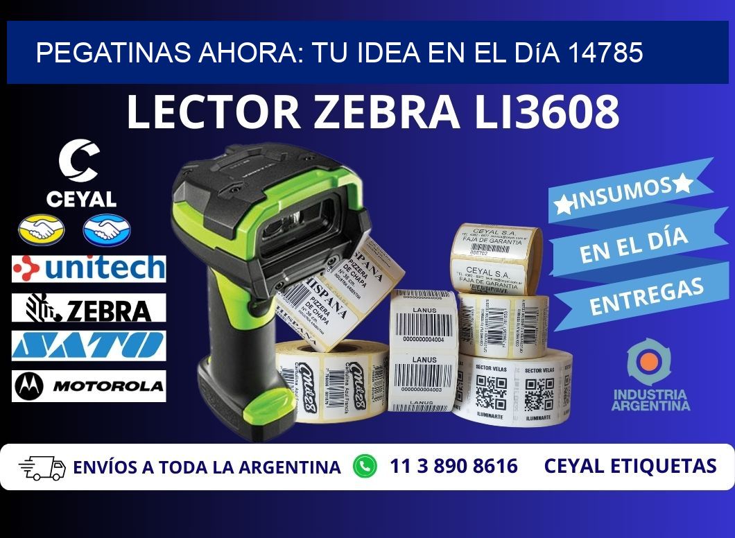 Pegatinas Ahora: Tu Idea en el Día 14785