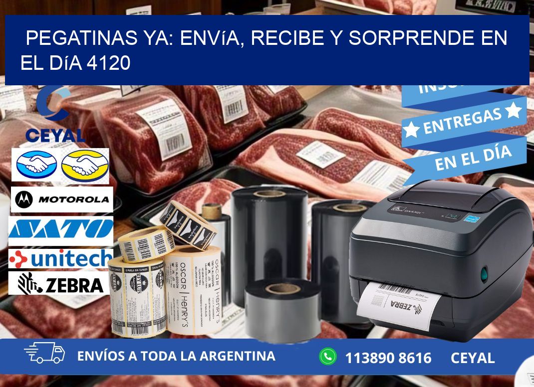 Pegatinas Ya: Envía, Recibe y Sorprende en el Día 4120