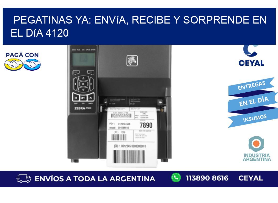 Pegatinas Ya: Envía, Recibe y Sorprende en el Día 4120