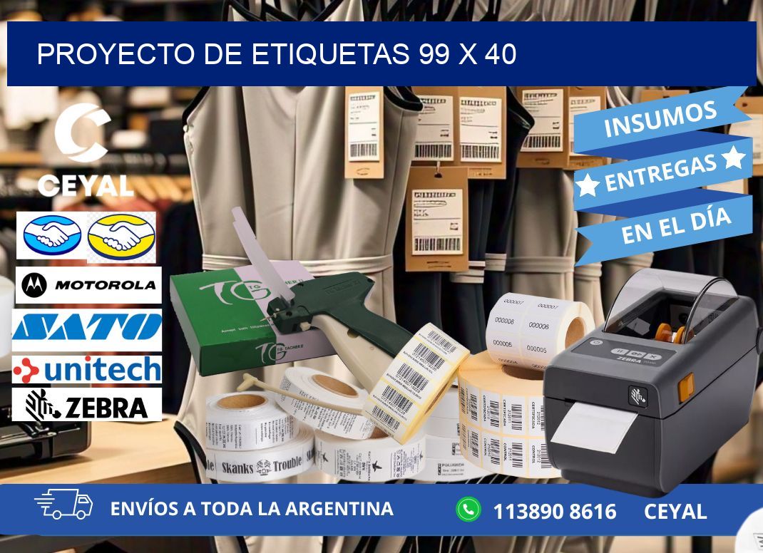 Proyecto de etiquetas 99 x 40