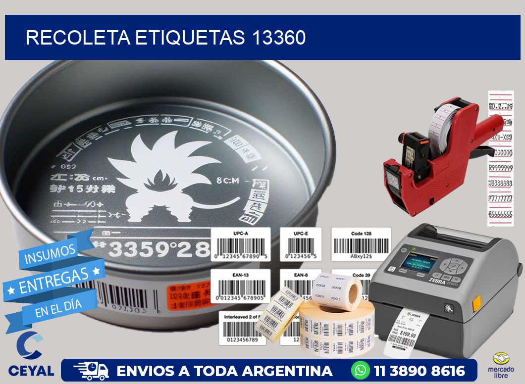 Recoleta etiquetas 13360