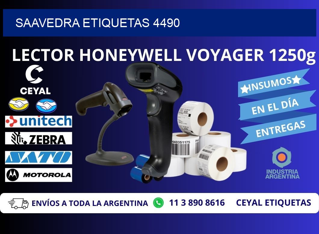 Saavedra etiquetas 4490