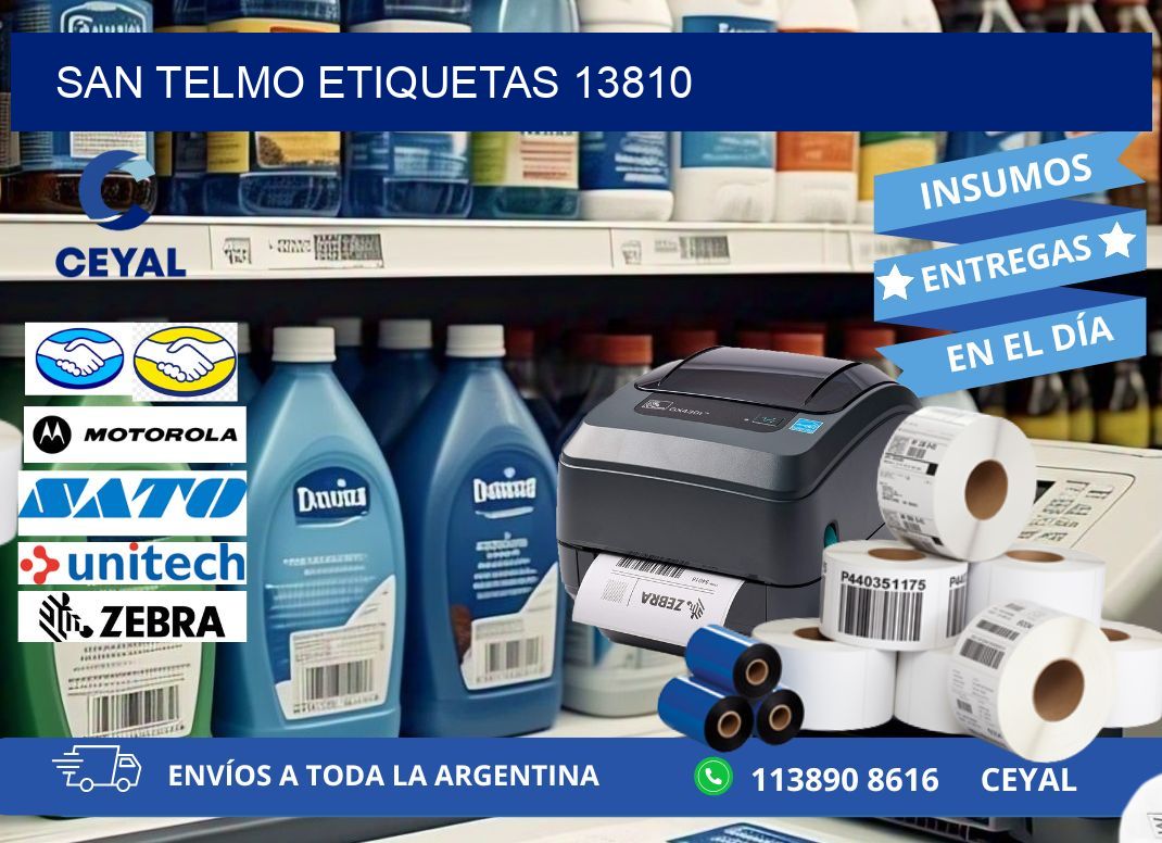 San Telmo etiquetas 13810