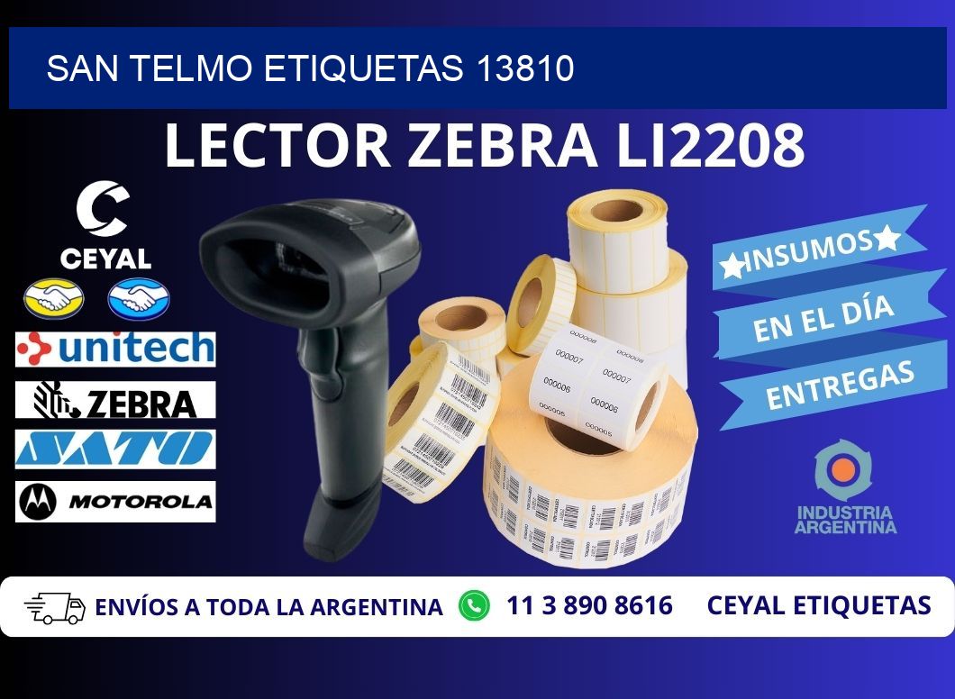San Telmo etiquetas 13810