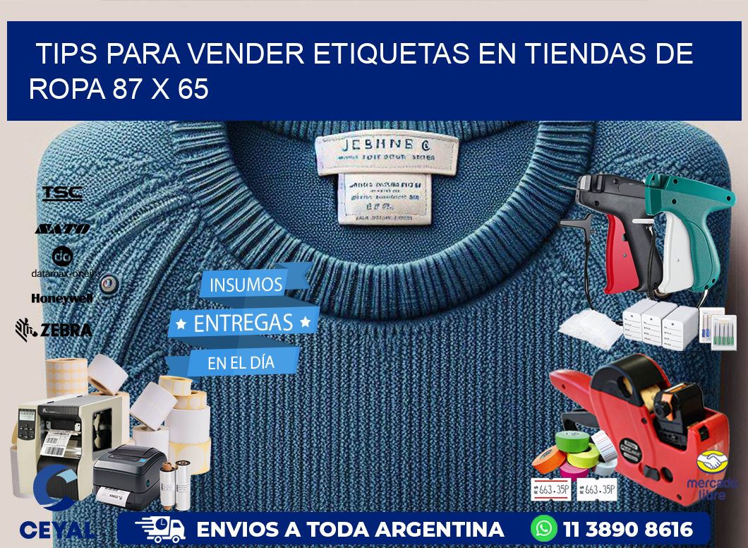 Tips para Vender Etiquetas en Tiendas de Ropa 87 x 65