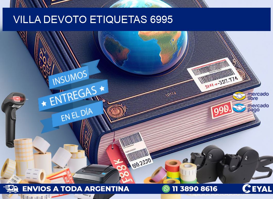 Villa Devoto etiquetas 6995