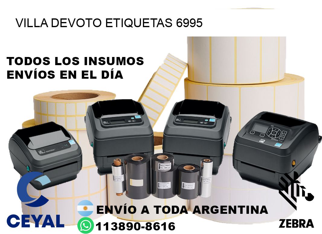 Villa Devoto etiquetas 6995
