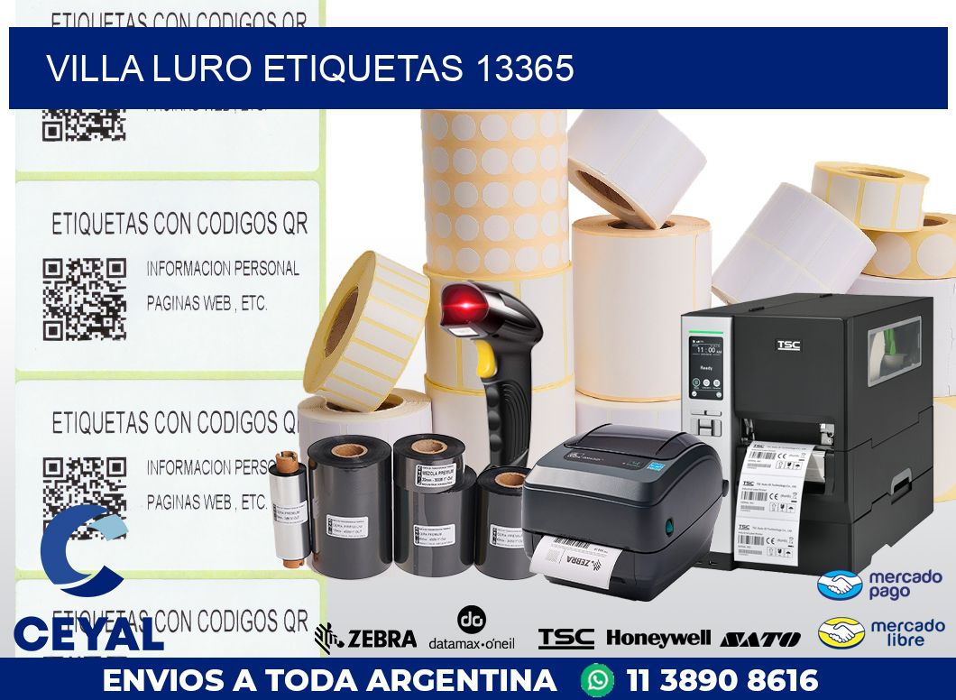 Villa Luro etiquetas 13365