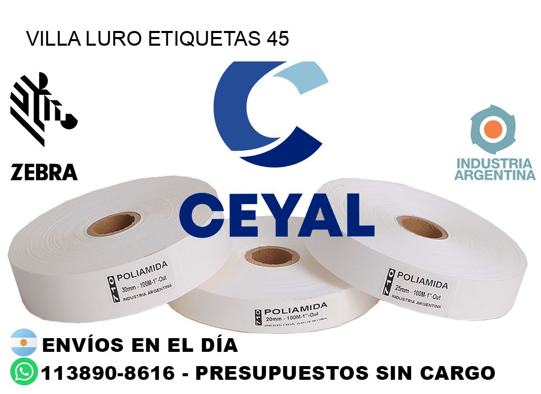 Villa Luro etiquetas 45
