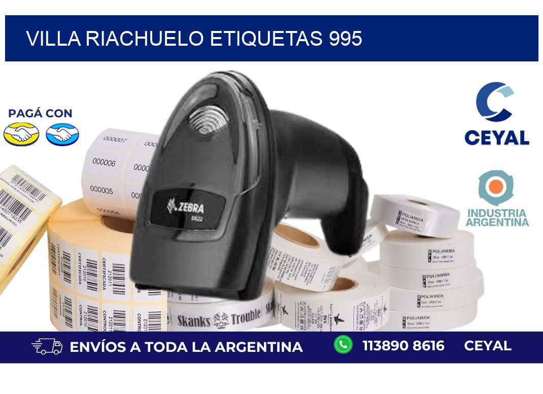Villa Riachuelo etiquetas 995