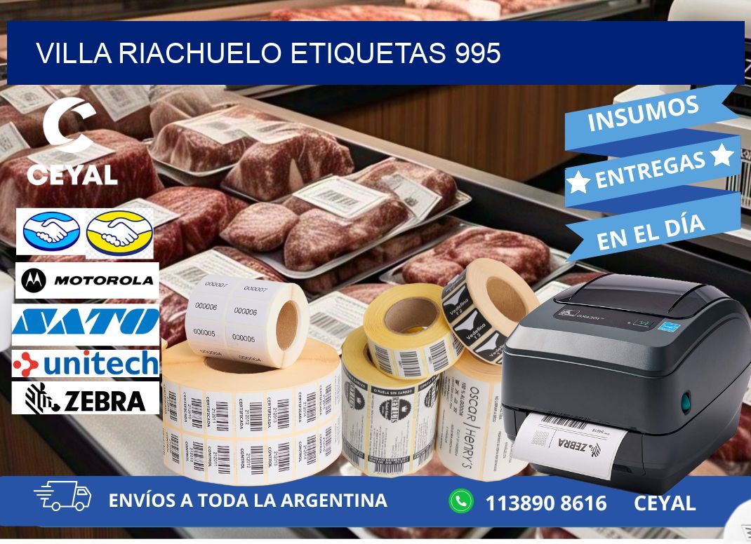 Villa Riachuelo etiquetas 995